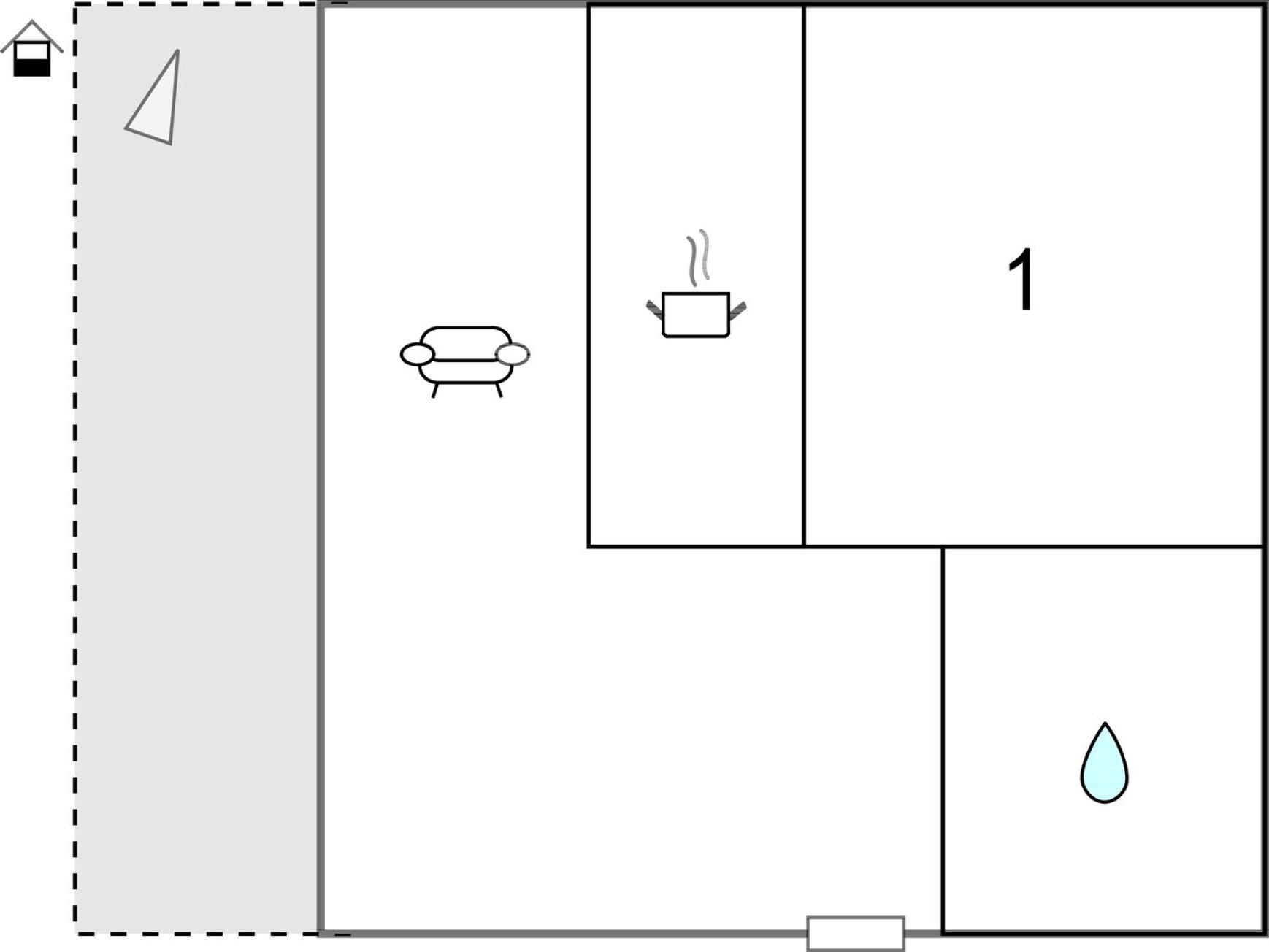 1 Bedroom Awesome In *